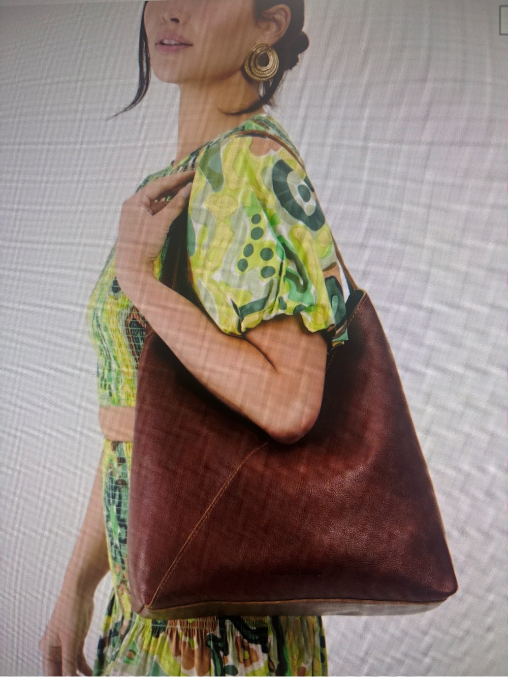 Portland Leather Goods Oversized Naomi- Nutmeg - Picture 2 of 3